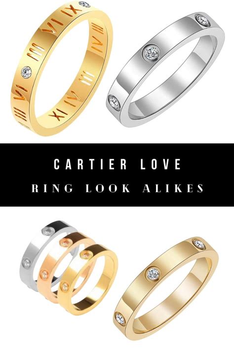 cartier panther ring replica|cartier love ring look alike.